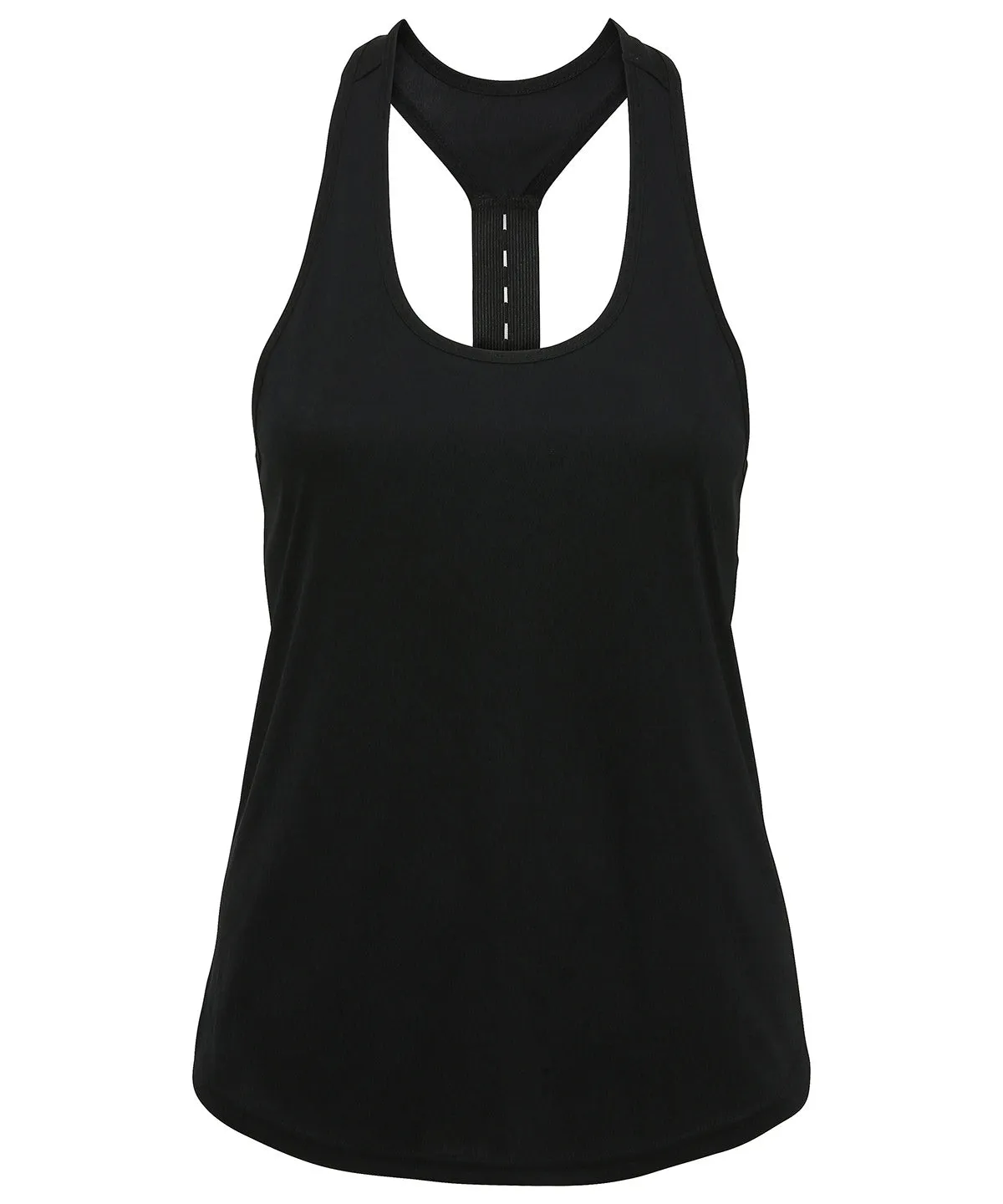 Womens TriDri® performance strap back vest | Black