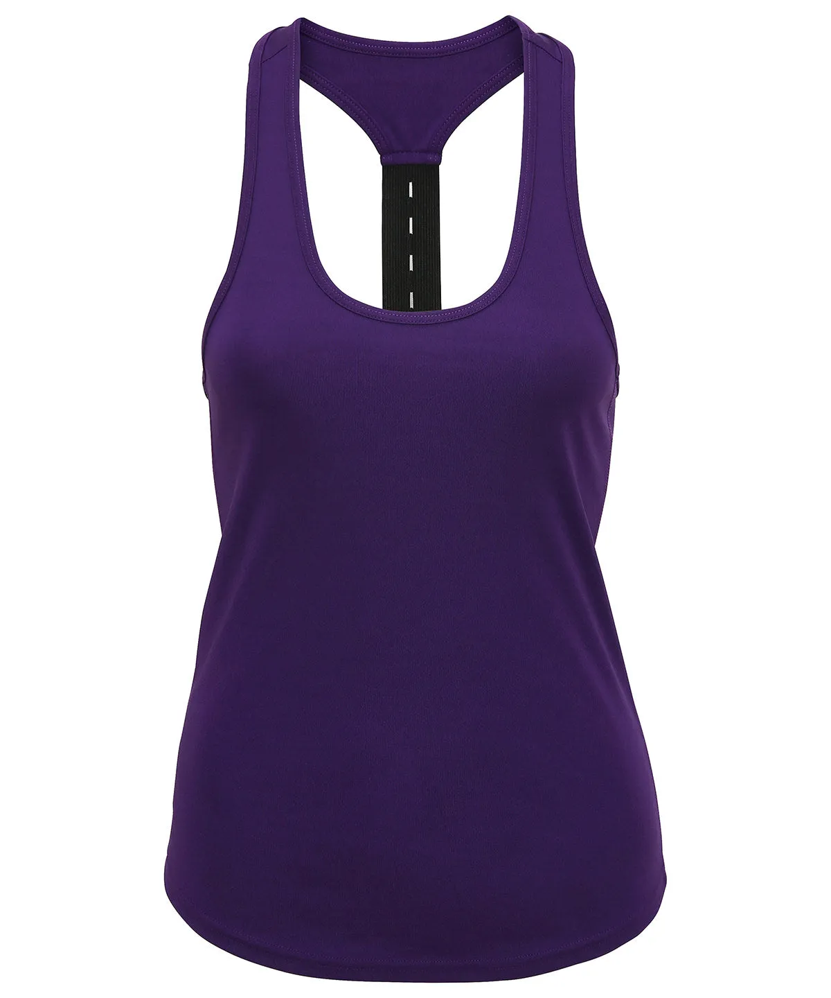Womens TriDri® performance strap back vest | Purple
