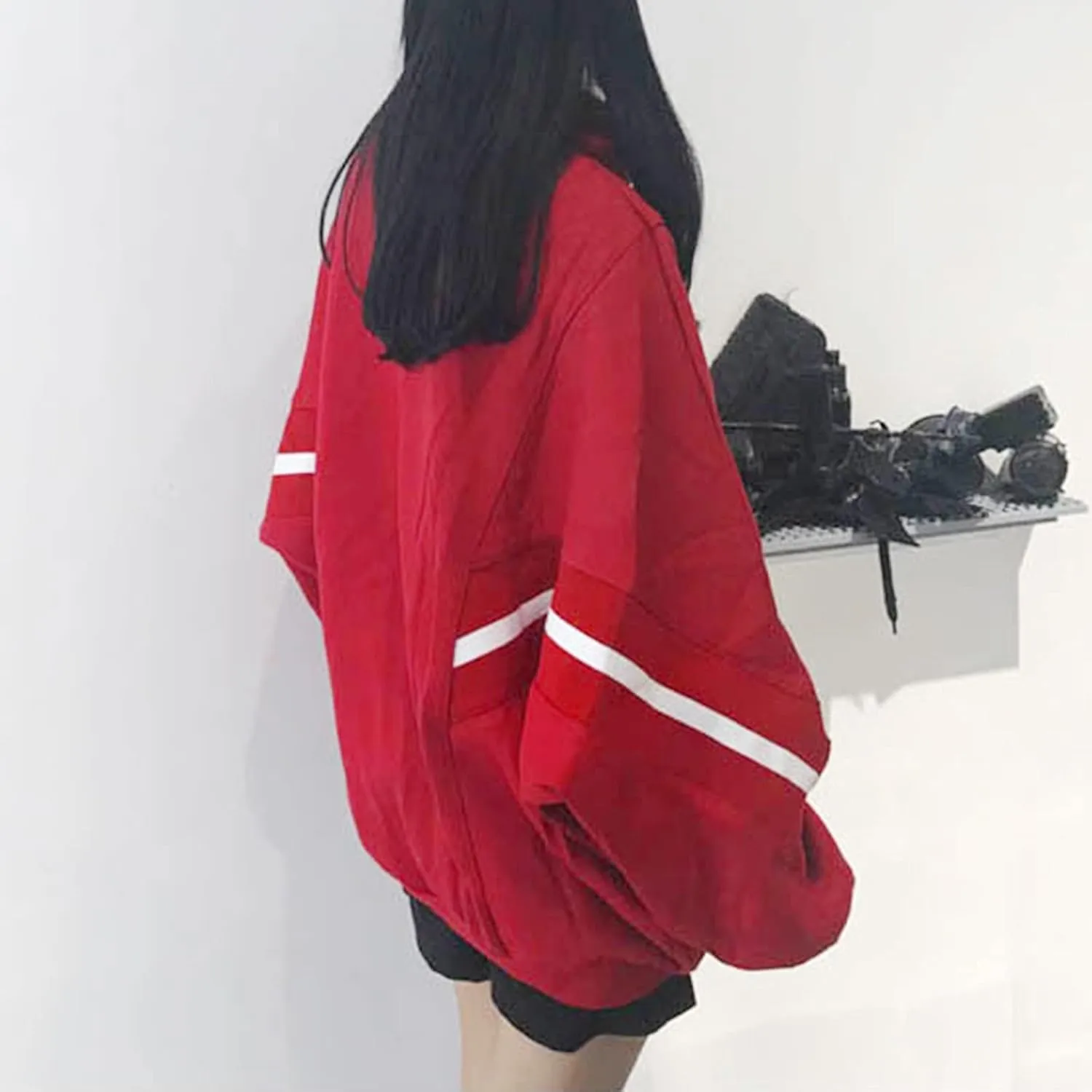 Womens Zip Up Hoodie Oversized Plus Size Grunge Cute Aesthetic Y2K Hoodie for Teen Girls Fashion Loose Fit Sweatshirts
