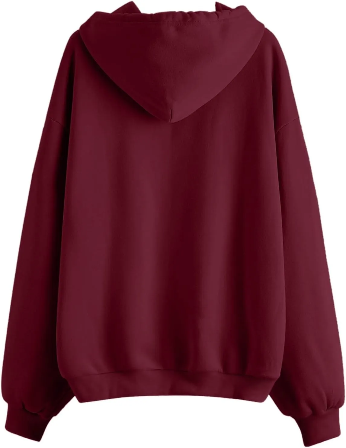Womens Zip Up Hoodies Long Sleeve Fall Oversized Sweatshirts Fleece Y2K Jacket 2024 Fashion Clothes