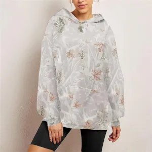 ZOCANIA Womens Camo Hoodie Spring Oversized Sweatshirt Long Sleeve Essentials Hoodie with Pocket
